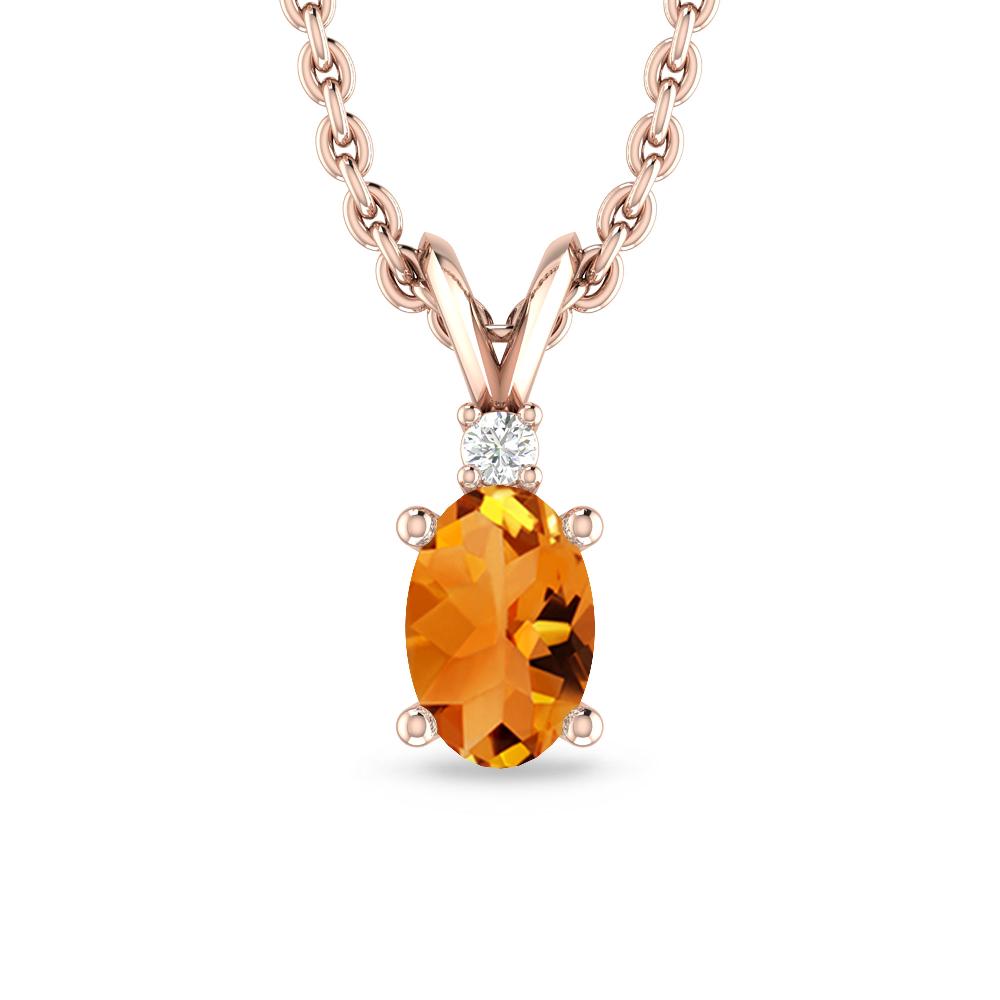 Rose Gold - Citrine