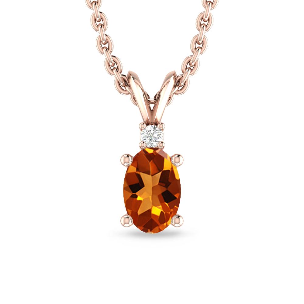 Rose Gold - Citrine