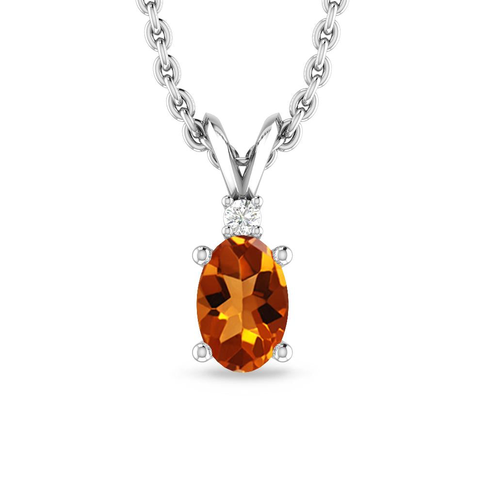 White Gold - Citrine