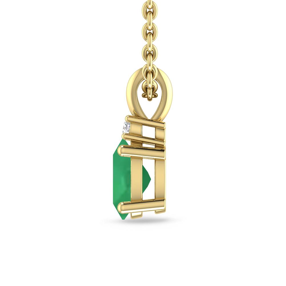 Yellow Gold - Emerald