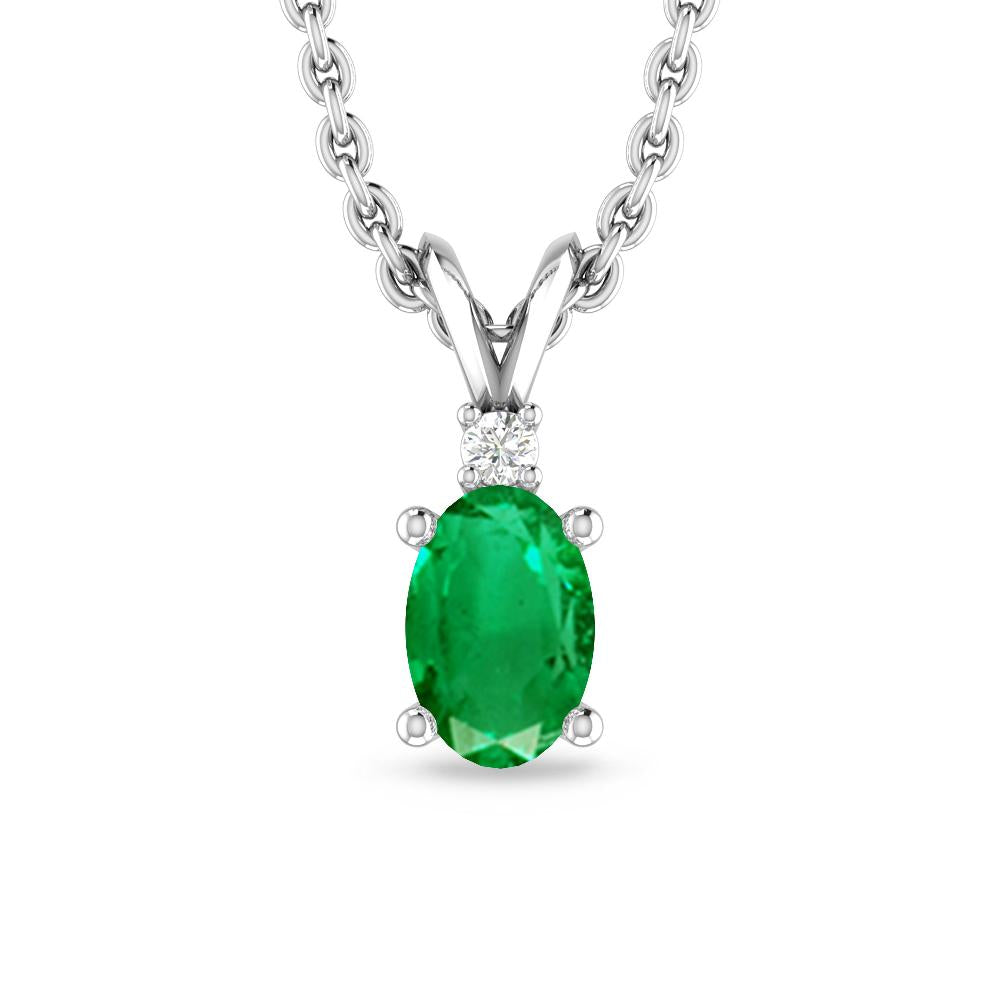 White Gold - Emerald