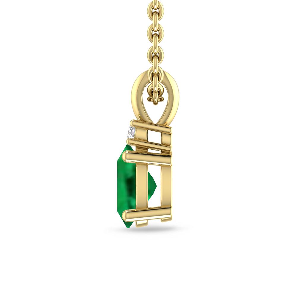 Yellow Gold - Emerald