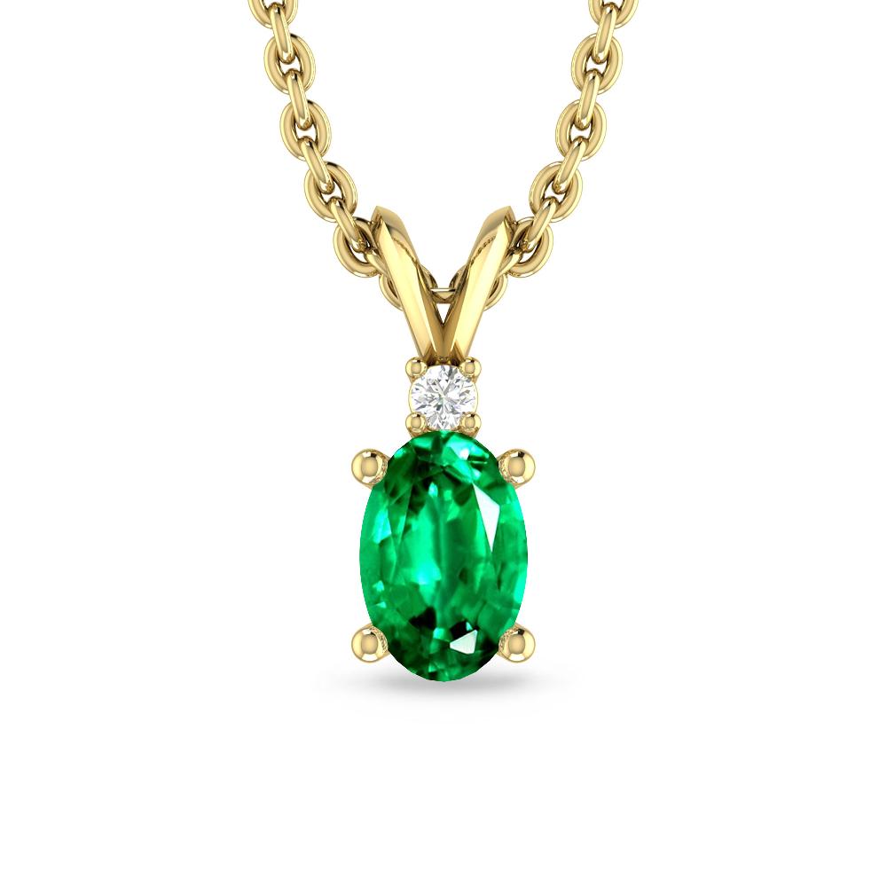 Yellow Gold - Emerald