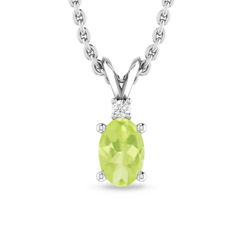 White Gold - Peridot