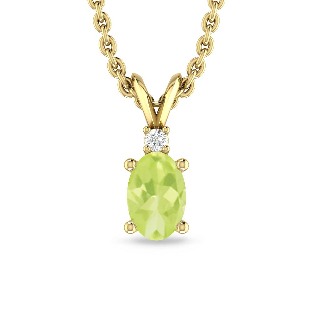 Yellow Gold - Peridot