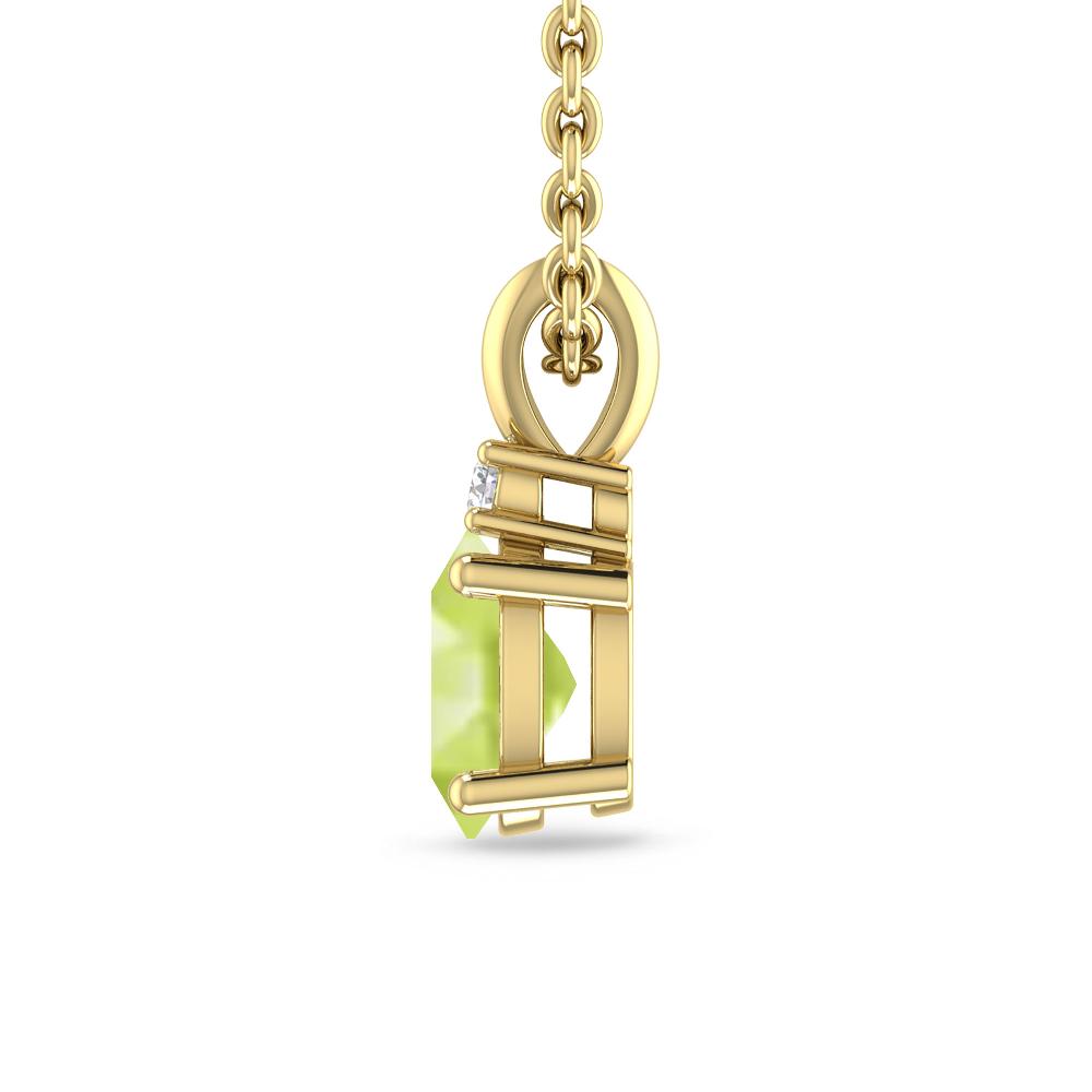 Yellow Gold - Peridot