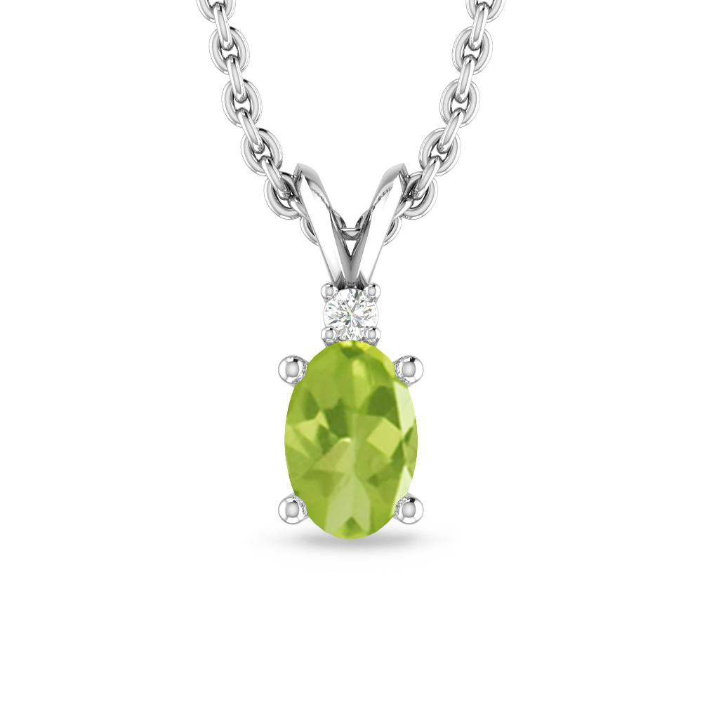 White Gold - Peridot