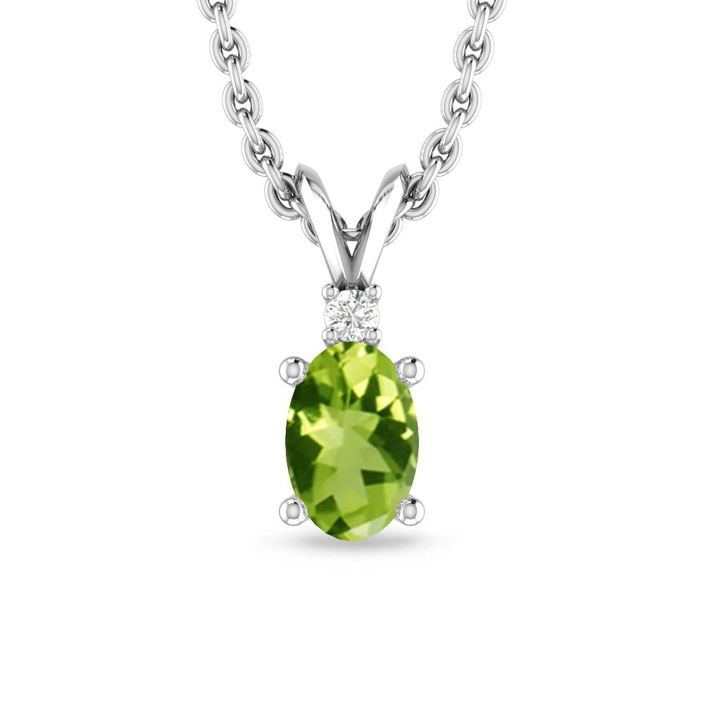 White Gold - Peridot