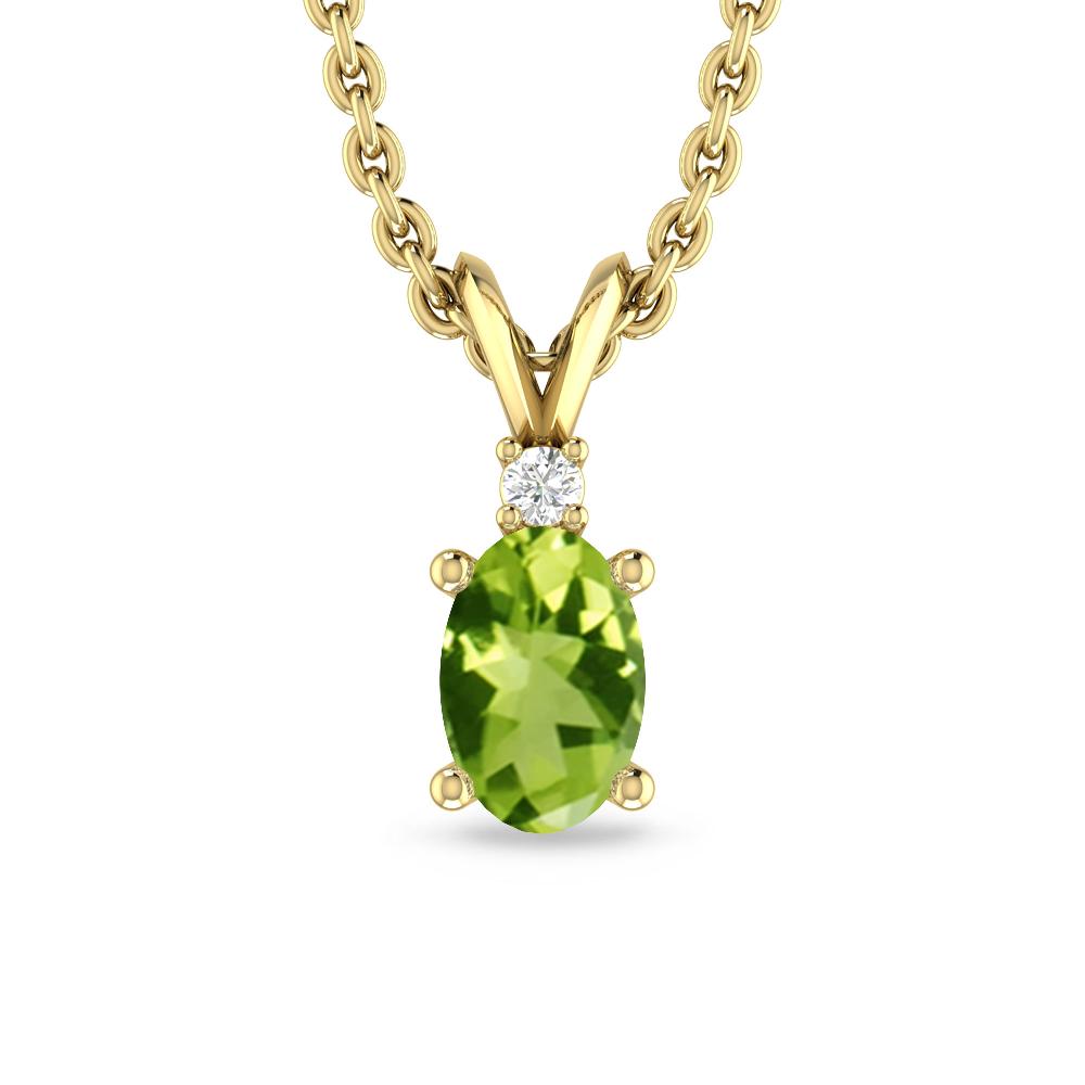 Yellow Gold - Peridot