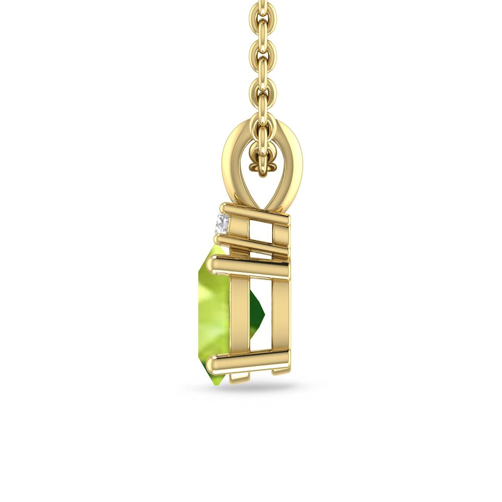 Yellow Gold - Peridot