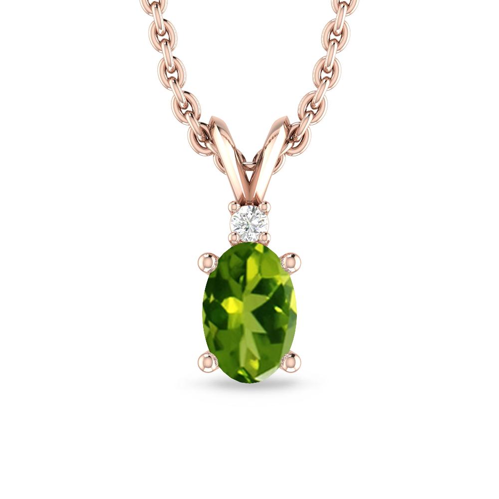 Rose Gold - Peridot