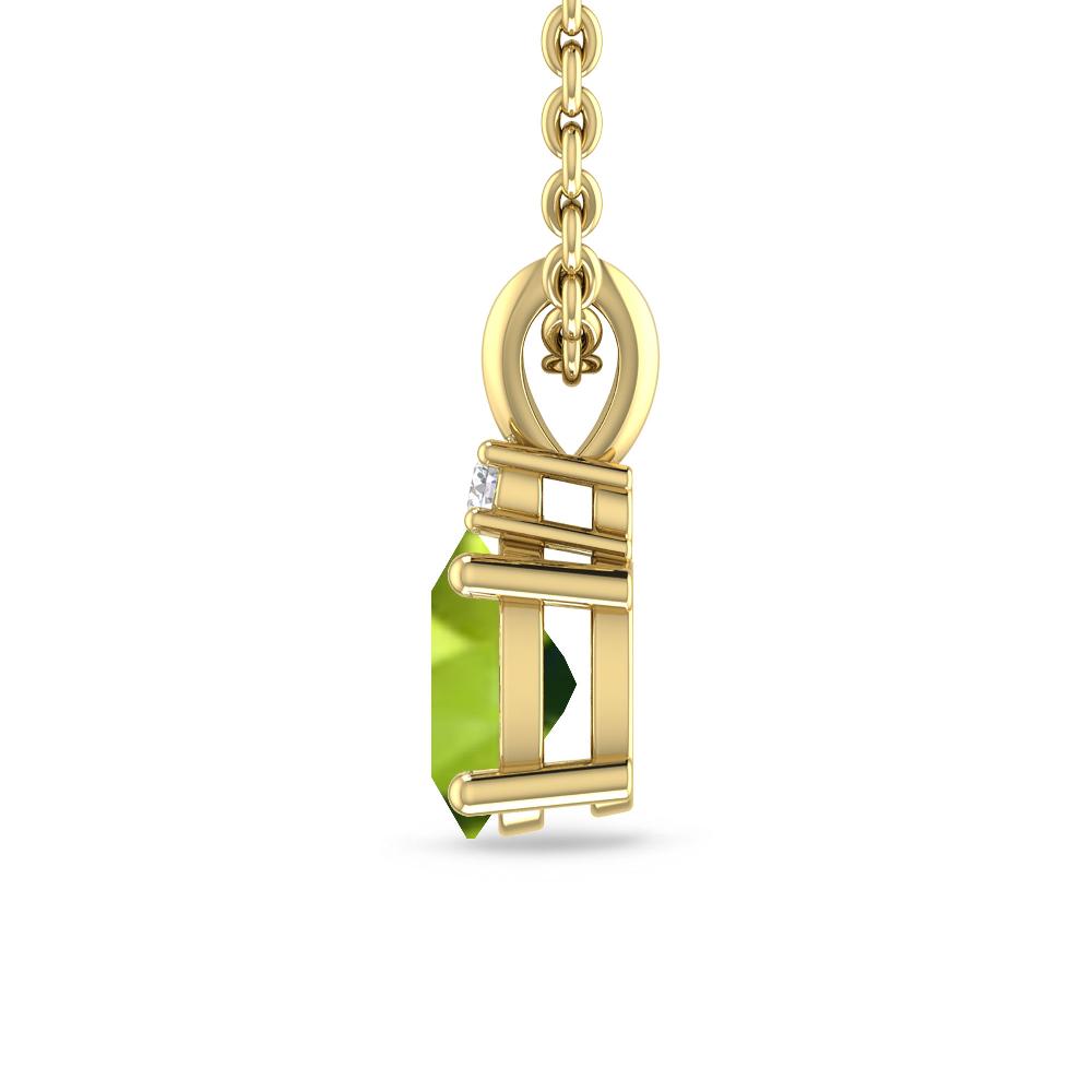 Yellow Gold - Peridot