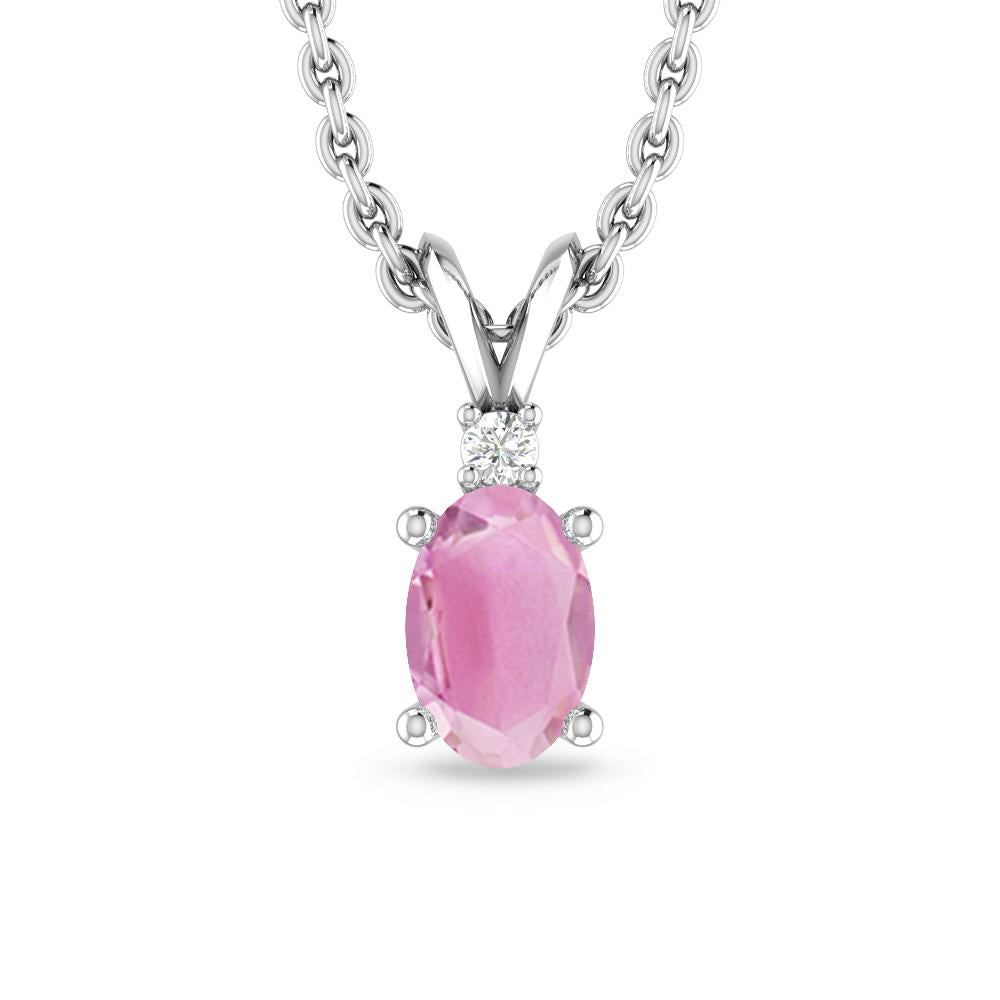 White Gold - Pink Tourmaline