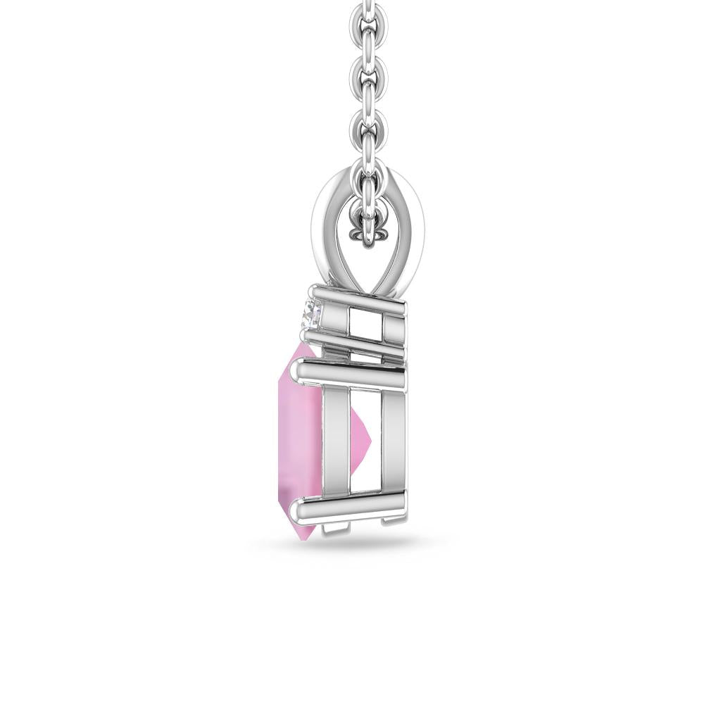 White Gold - Pink Tourmaline