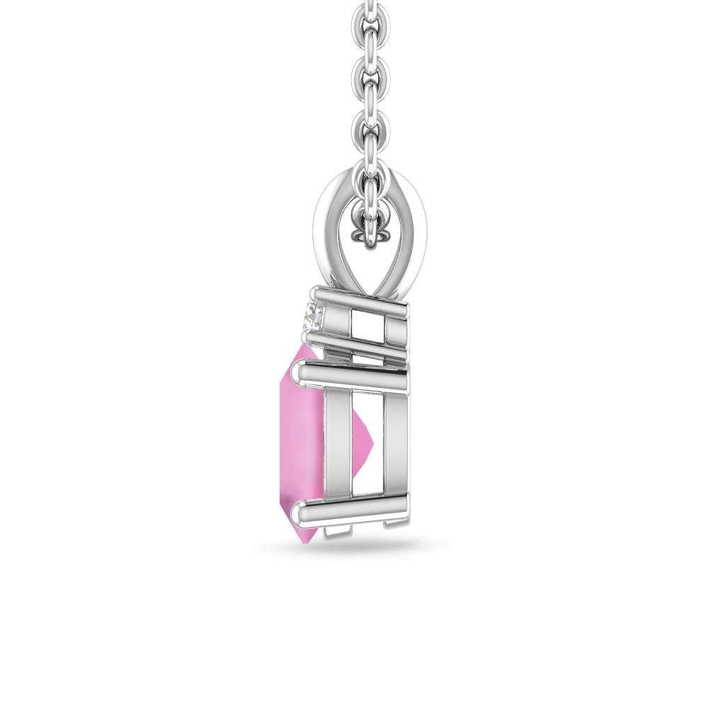 White Gold - Pink Tourmaline