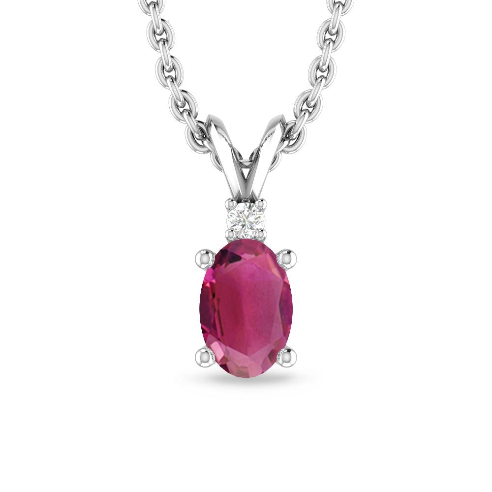 White Gold - Pink Tourmaline