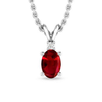 White Gold - Ruby