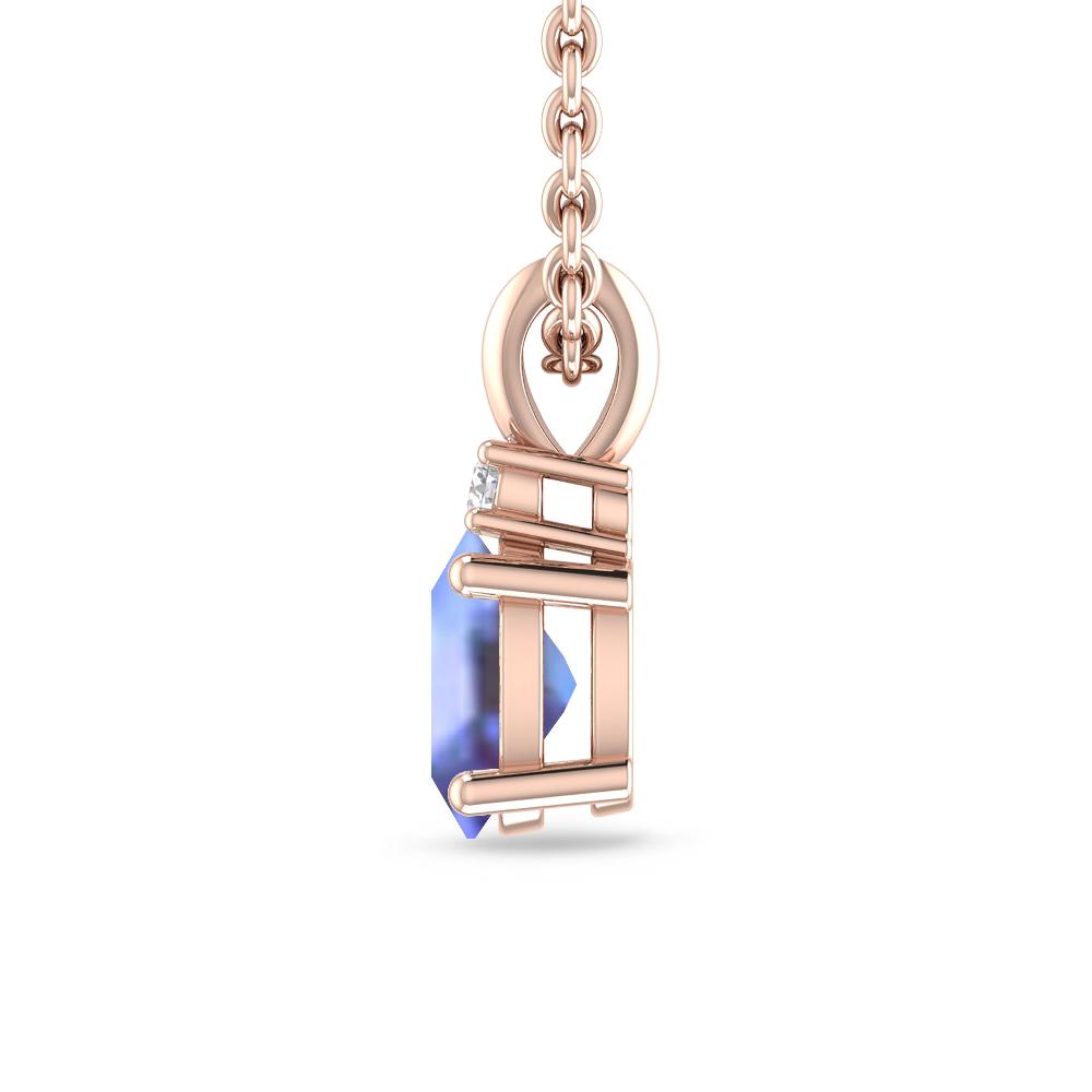 Rose Gold - Tanzanite