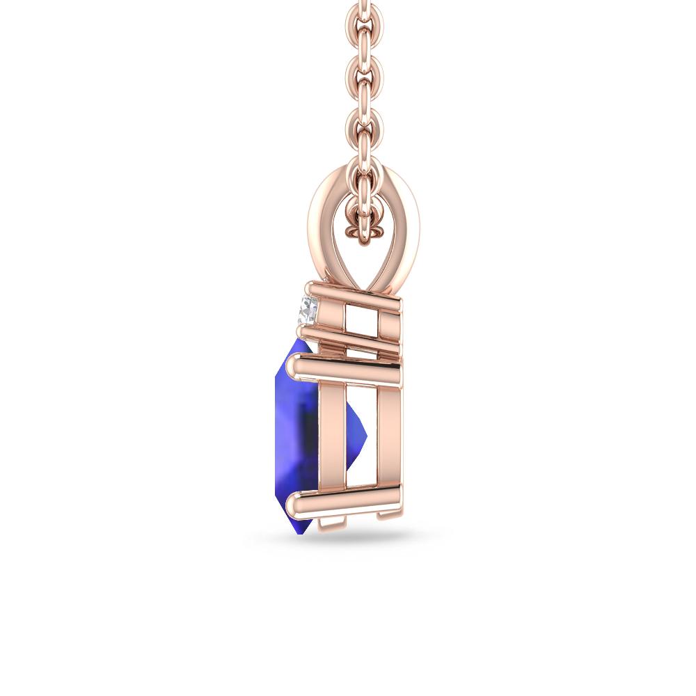 Rose Gold - Tanzanite