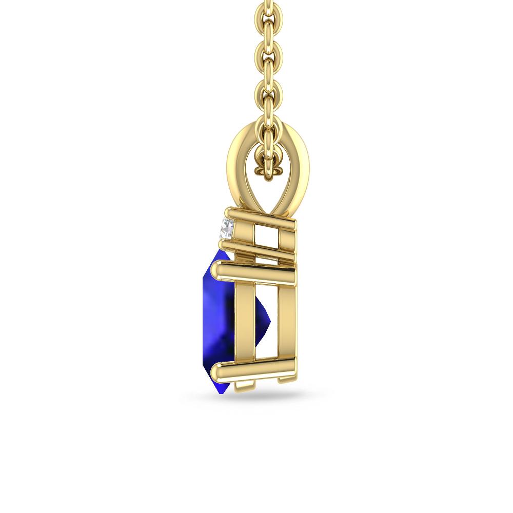 Yellow Gold - Tanzanite