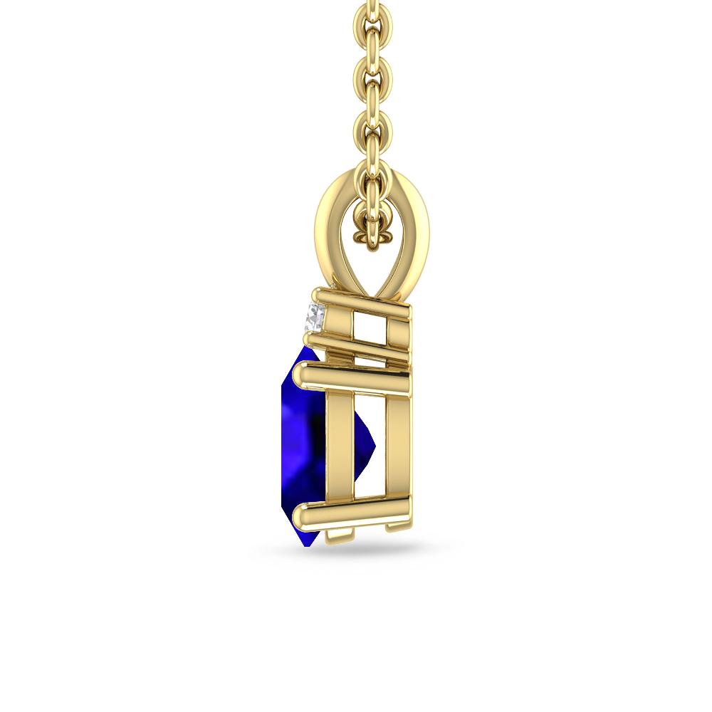 Yellow Gold - Tanzanite