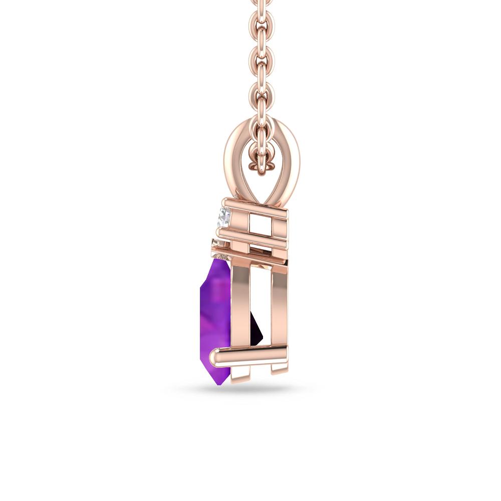 Rose Gold - Amethyst