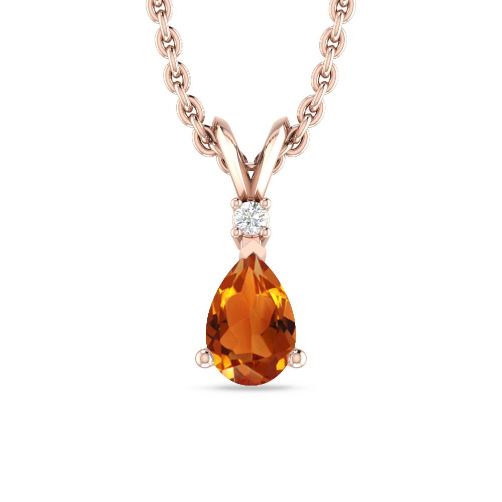 Rose Gold - Citrine