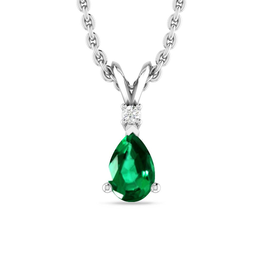 White Gold - Emerald