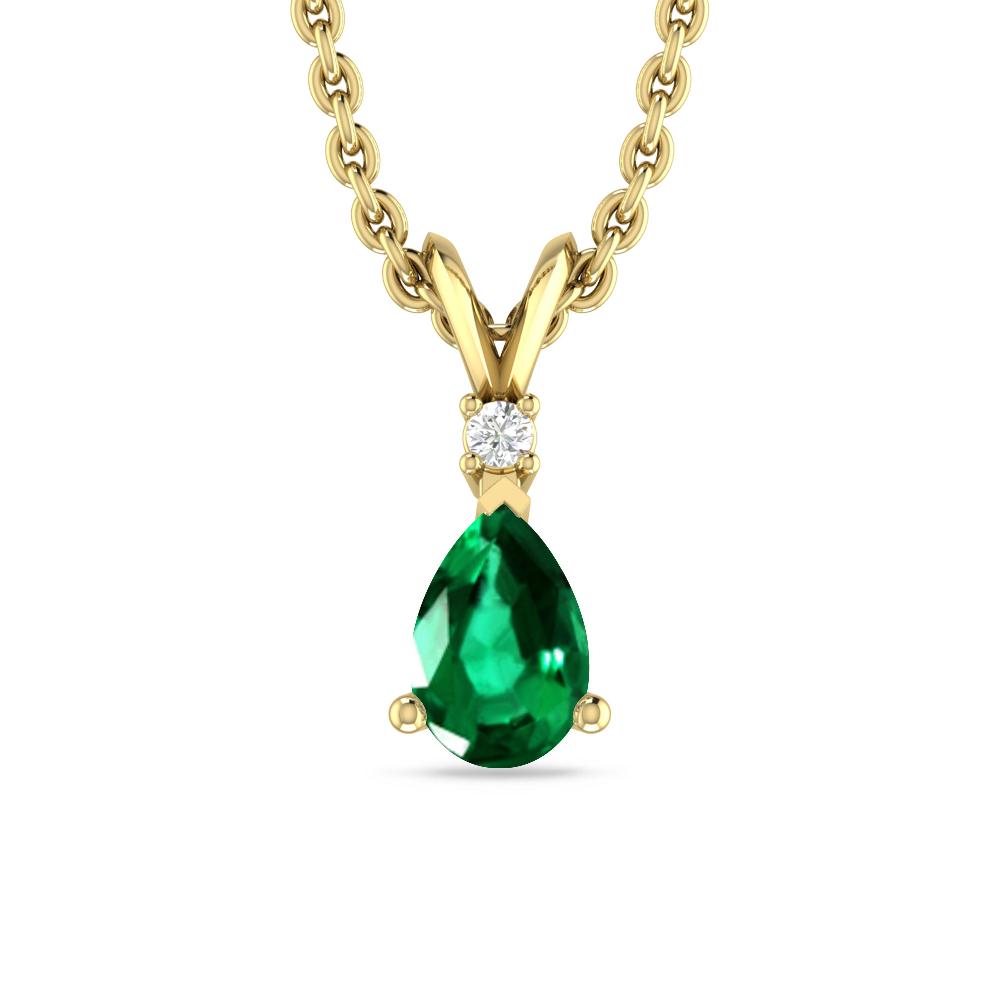 Yellow Gold - Emerald