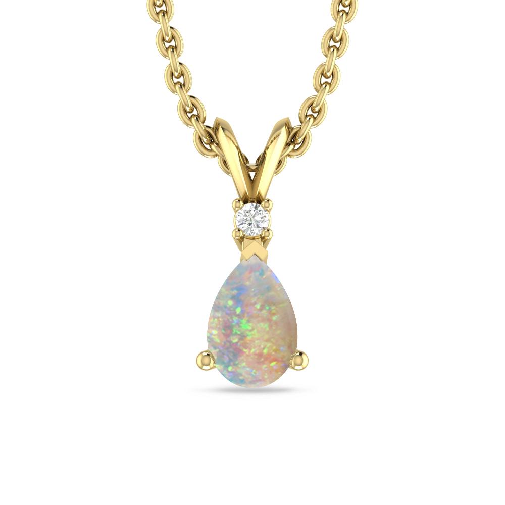 Yellow Gold - Opal