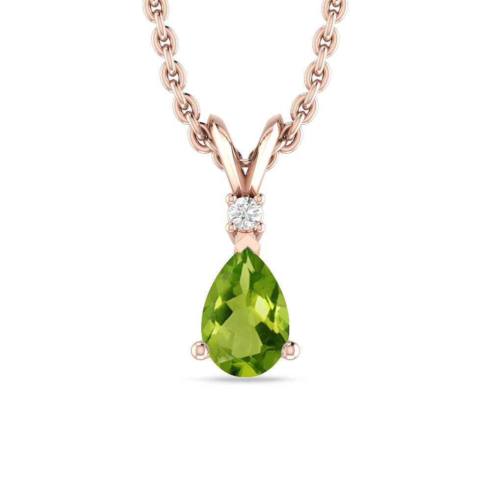 Rose Gold - Peridot