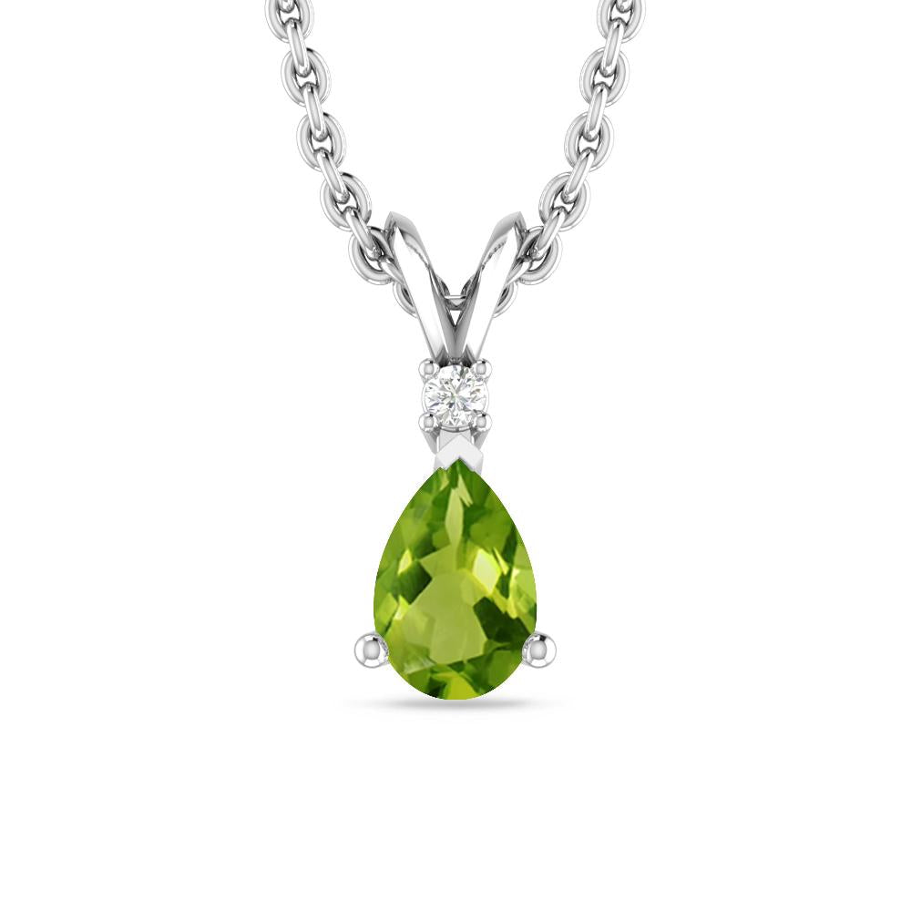 White Gold - Peridot