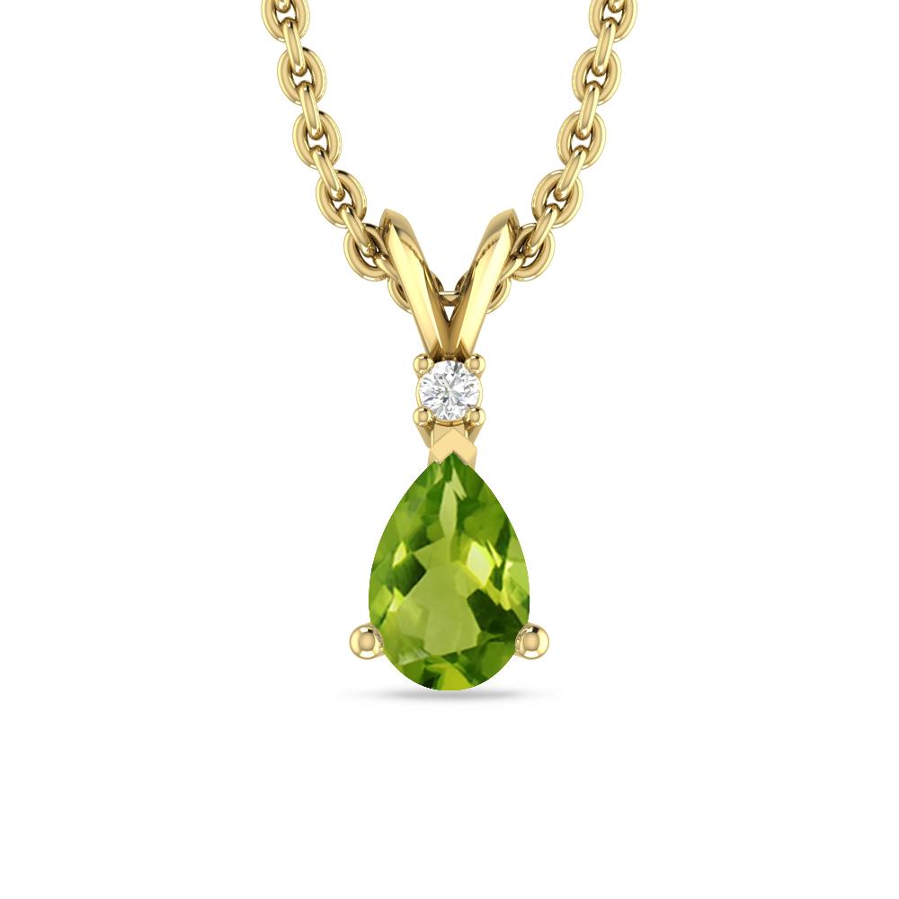 Yellow Gold - Peridot