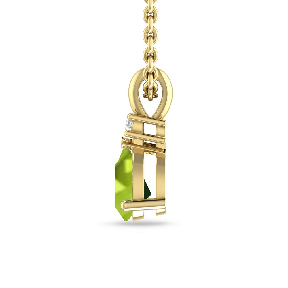 Yellow Gold - Peridot