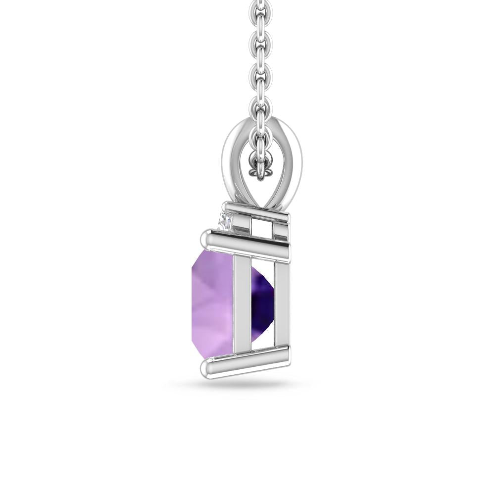 White Gold - Amethyst