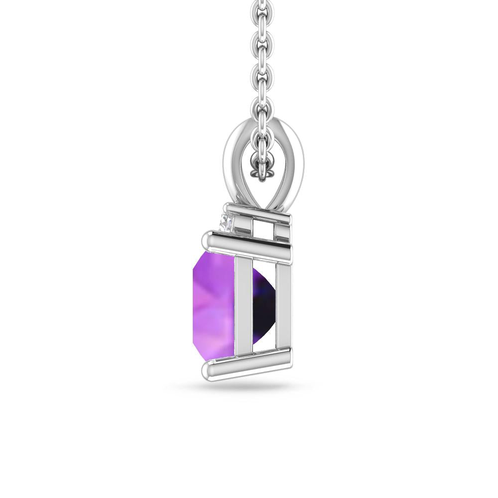 White Gold - Amethyst