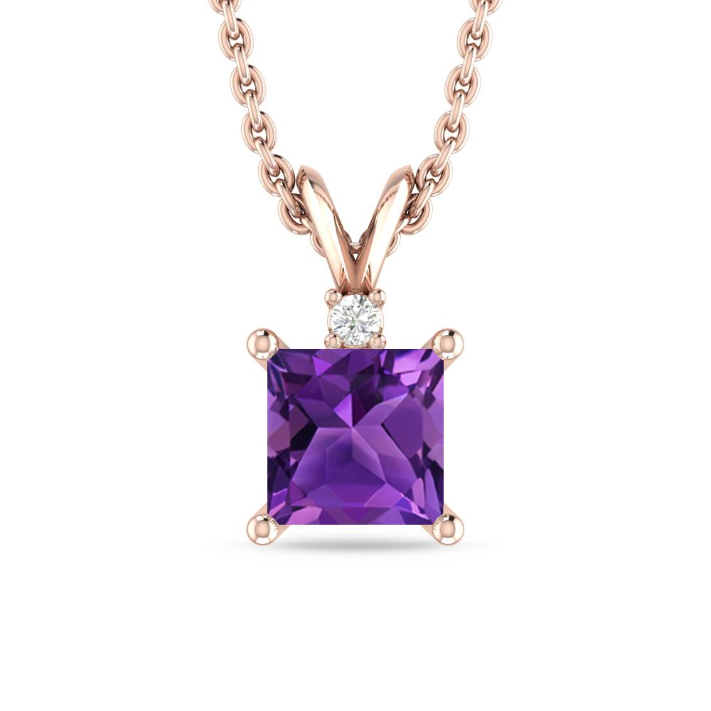 Rose Gold - Amethyst