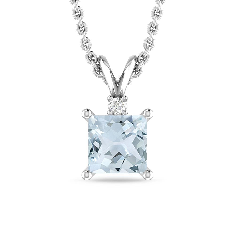 White Gold - Aquamarine