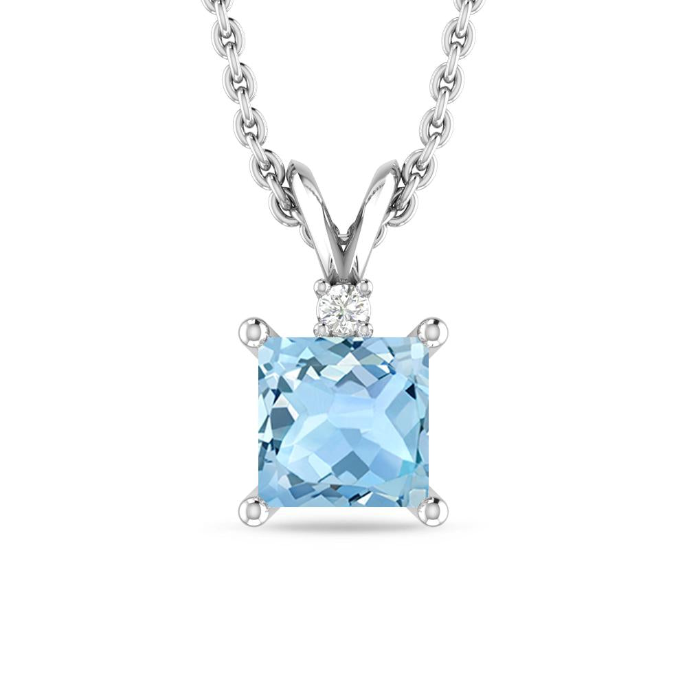 White Gold - Aquamarine