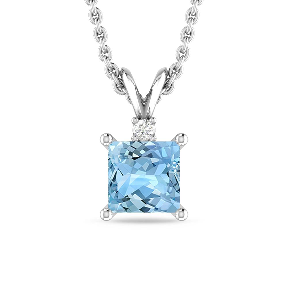 White Gold - Aquamarine