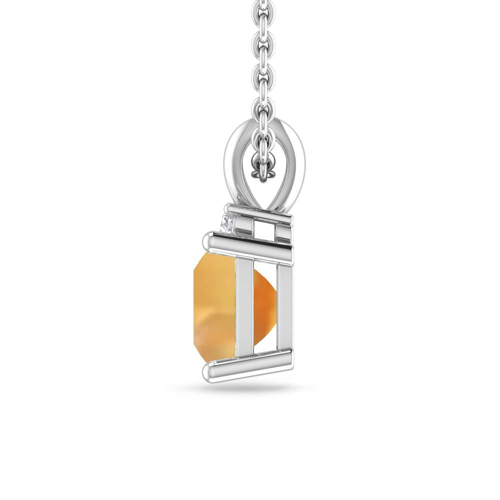 White Gold - Citrine