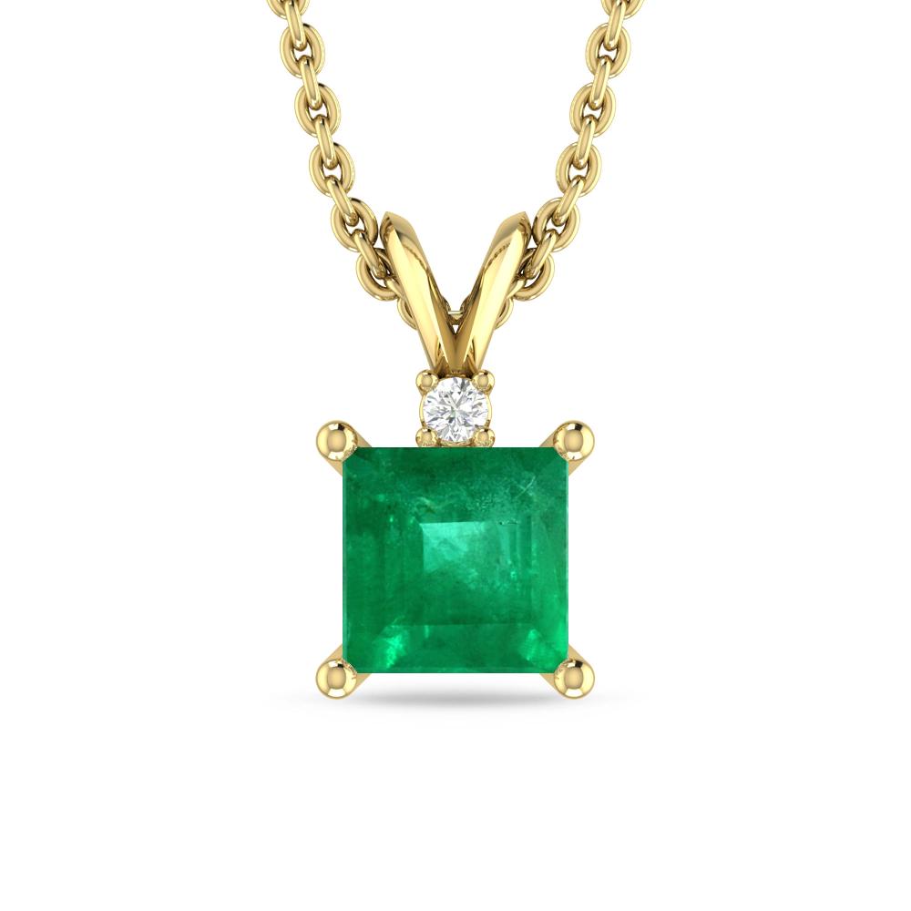 Yellow Gold - Emerald