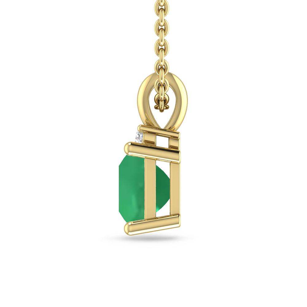 Yellow Gold - Emerald