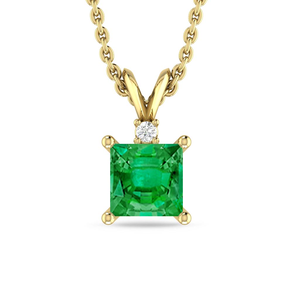 Yellow Gold - Emerald