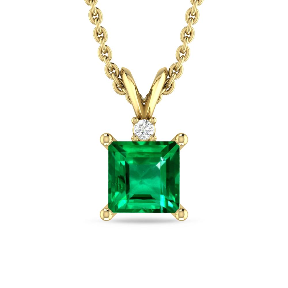 Yellow Gold - Emerald