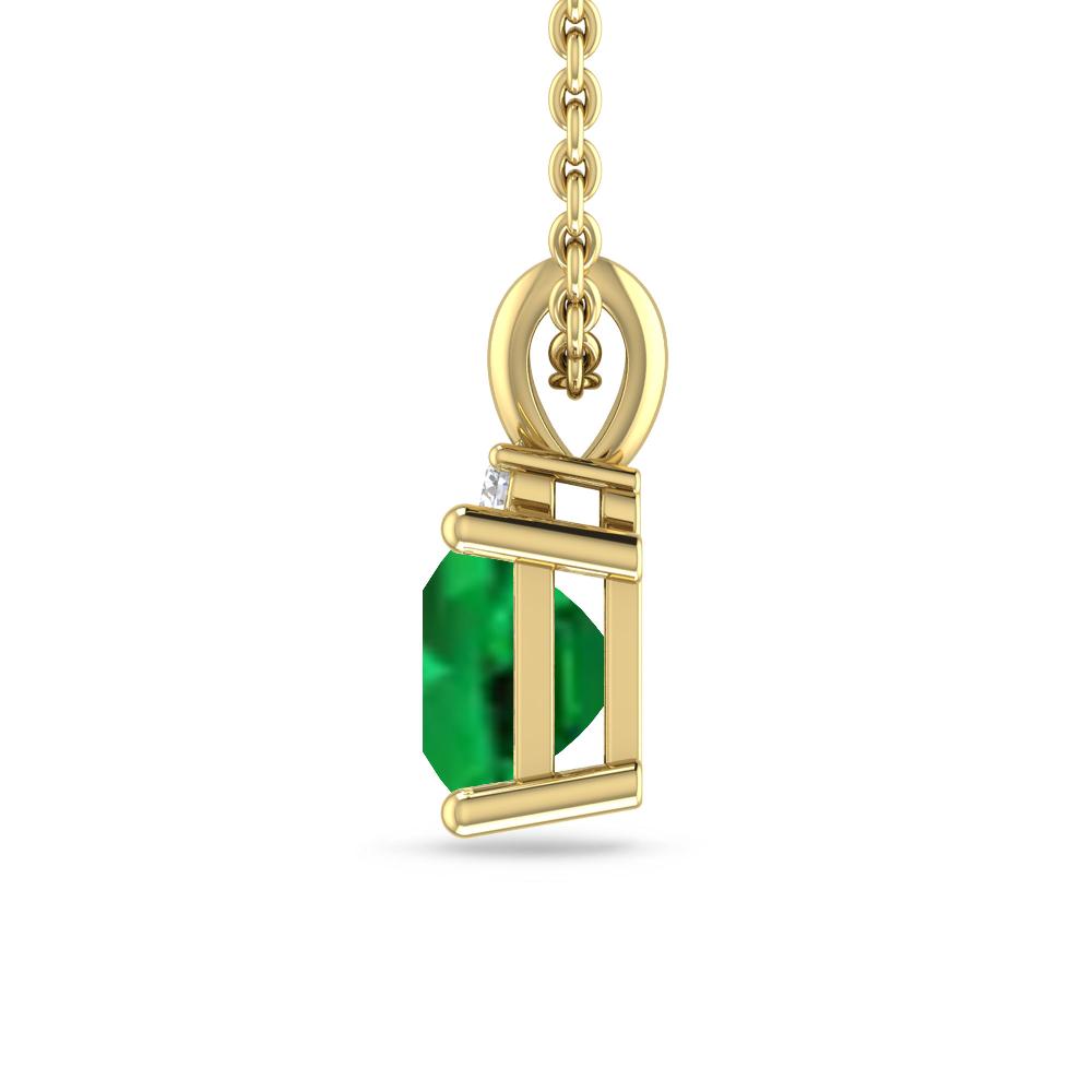 Yellow Gold - Emerald