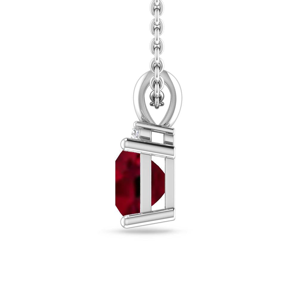 White Gold - Garnet