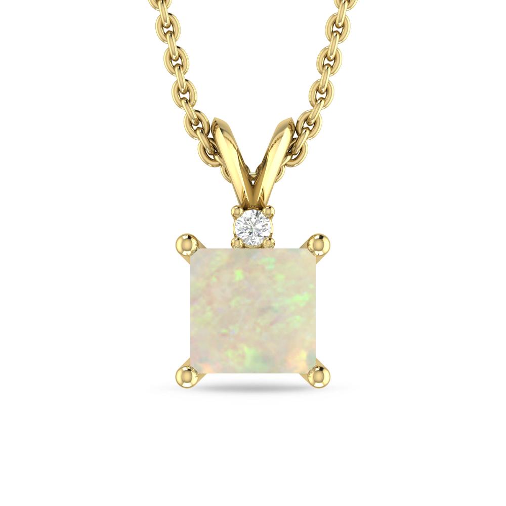 Yellow Gold - Opal