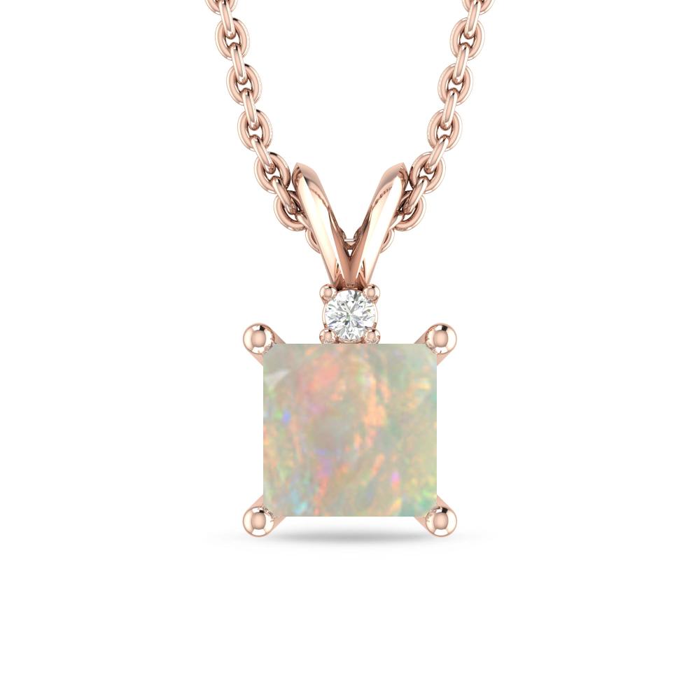 Rose Gold - Opal