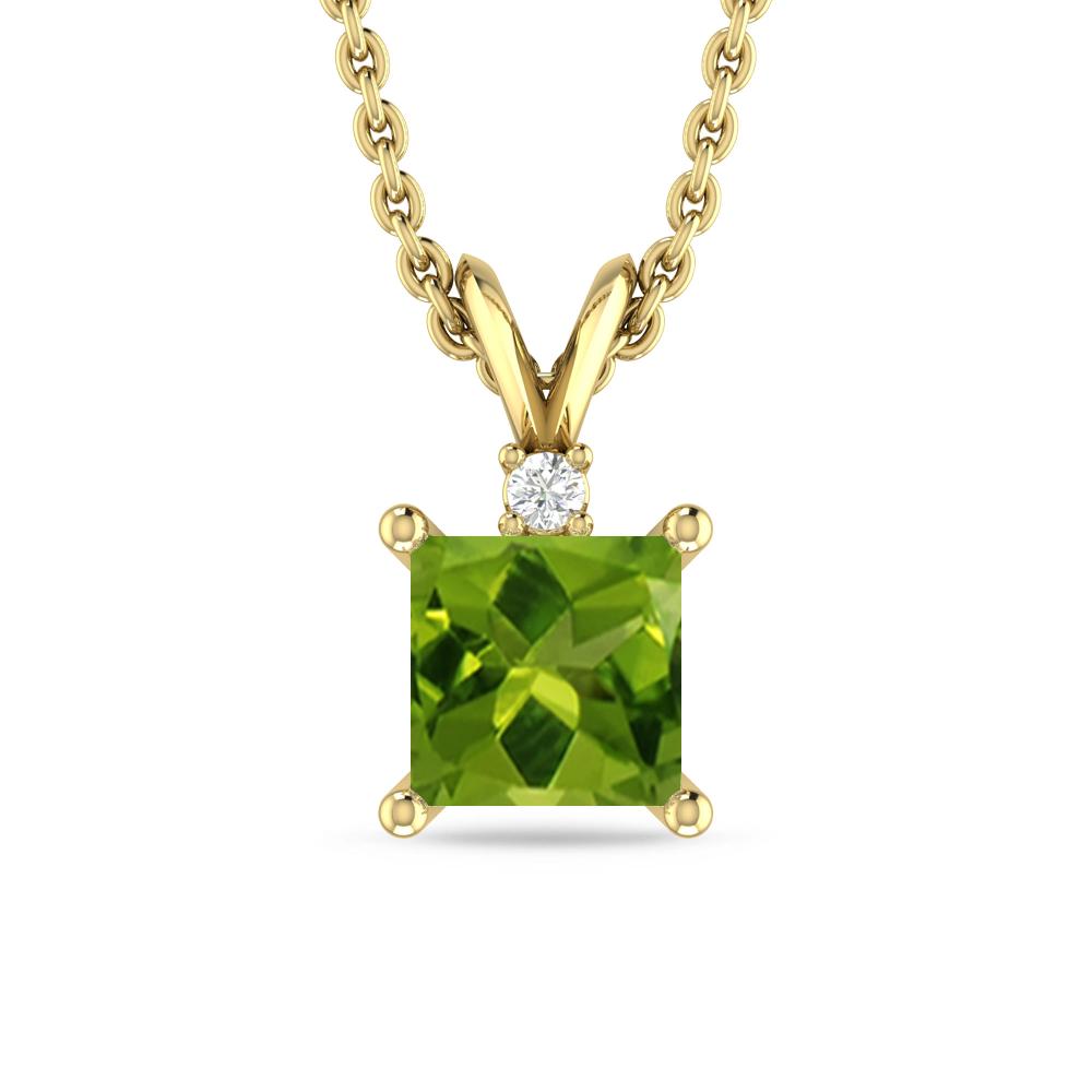 Yellow Gold - Peridot